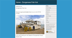 Desktop Screenshot of dungenessfishhut.net